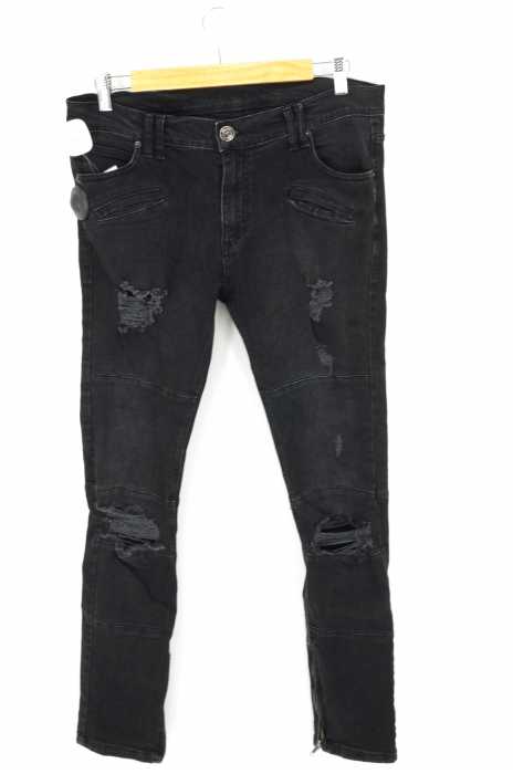 NID DE GUEPES（ニドゲープ） JEANS  DESTROY BIKER バイカーデニムパンツ メンズ パンツ