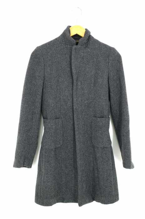 COMME des GARCONS(コムデギャルソン) AD2010 10AW Inside Decoration期 フックボタンウールコート レディース アウター