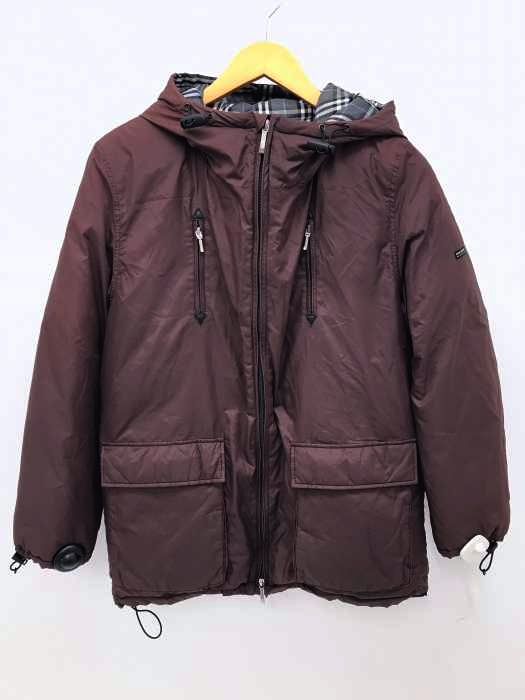 BURBERRY BLACK LABEL（バーバリーブラックレーベル） 裏地チェックダウンパーカ メンズ アウター