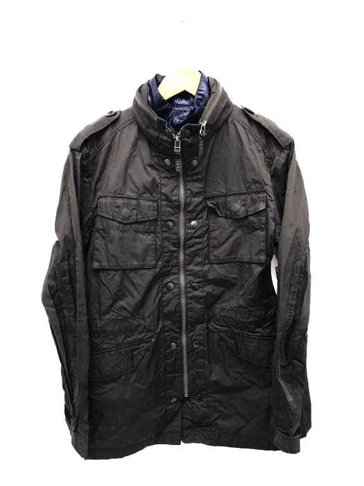 JOSEPH ABBOUD（ジョセフアボード） ライナー付きナイロンミリタリージャケット メンズ アウター