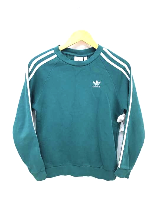 adidas（アディダス） 3 ストライプス クルーネックスウェット メンズ トップス