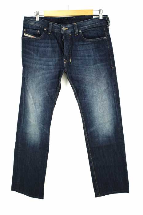 DIESEL （ディーゼル） SAFADO OR4SB ボタンフライストレートデニムパンツ メンズ パンツ