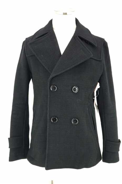 BURBERRY BLACK LABEL （バーバリーブラックレーベル） ウールピーコート　Pコート メンズ アウター