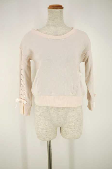 LADYMADE （レディメイド） レースアップスウェットトップス レディース トップス