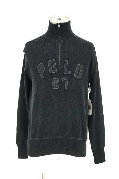 Polo by RALPH LAUREN (ポロバイラルフローレン) ロゴワッペン ハーフジップニットトップス メンズ トップス