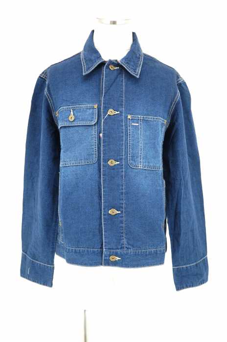 CHAPS DENIM (チャップスデニム) リネン混カバーオールジャケット メンズ アウター