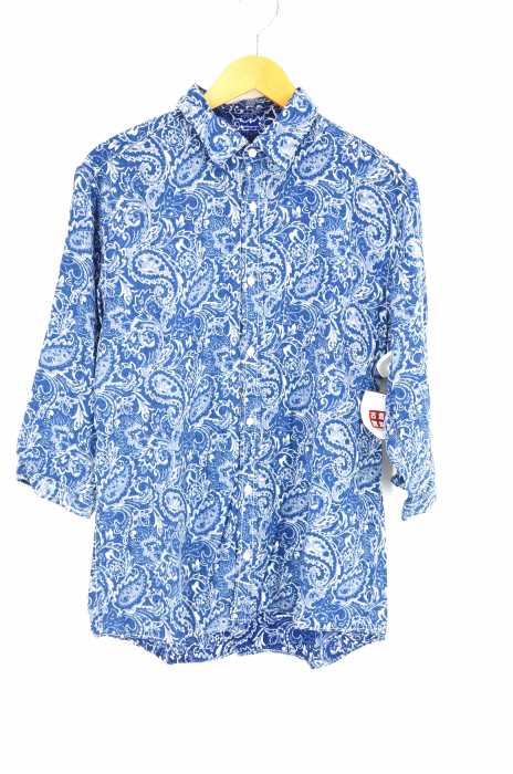 TAKEO KIKUCHI （タケオキクチ） ペイズリーハーフスリーブシャツ メンズ トップス