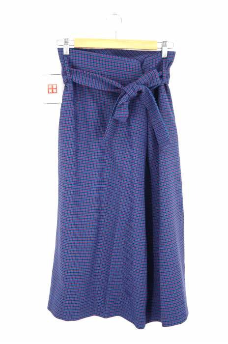 ZARA WOMAN （ザラ ウーマン） 総柄ロングタイトスカート レディース スカート
