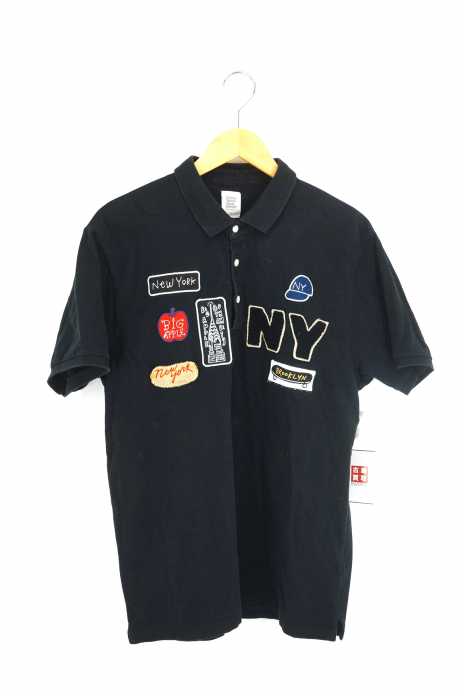 Design Tshirts Store Graniph デザインティーシャツストアグラニフ ワッペン付き ポロシャツ メンズ トップス ブランド古着買取販売バズストア