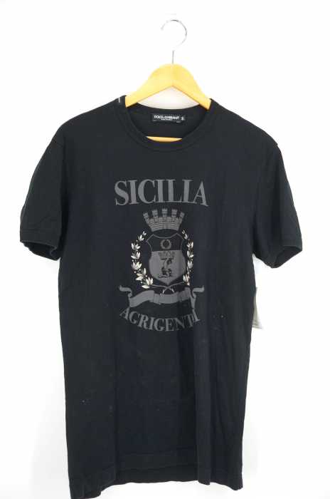 DOLCE&GABBANA (ドルチェアンドガッバーナ) プリントTシャツ メンズ トップス