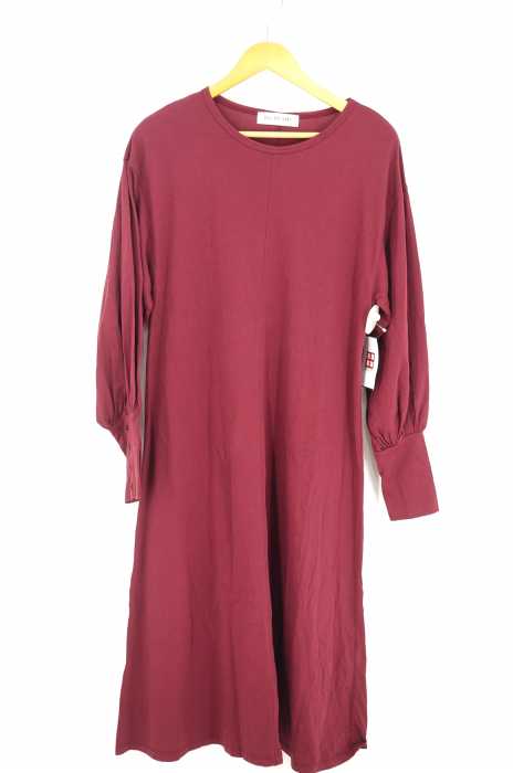 Ray BEAMS （レイビームス） 18AW ボリュームスリーブ　カットソー　ワンピース レディース ワンピース