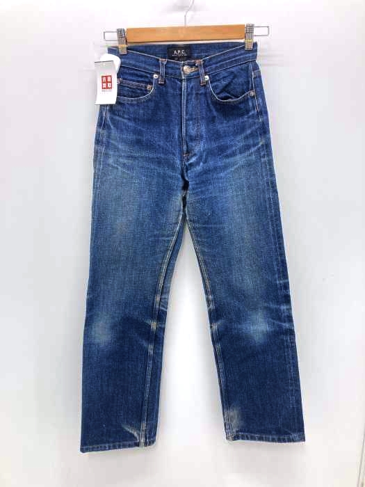 A.P.C.（アーペーセー） ボタンフライ セルビッチ デニムパンツ レディース パンツ