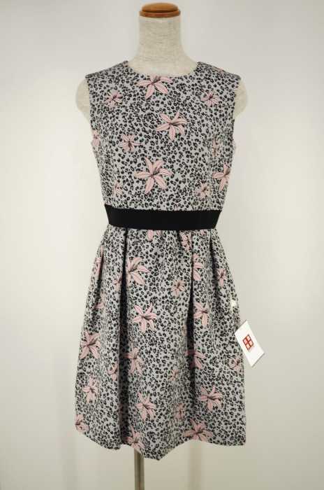 ESTNATION bis （エストネーションビス） 14SS　花柄レオパードワンピース レディース ワンピース