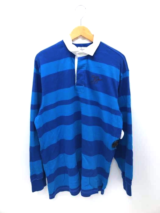 WALES BONNER（ウェールズボナー） 19AW EMBROIDERED RUGBY ポロシャツ メンズ トップス