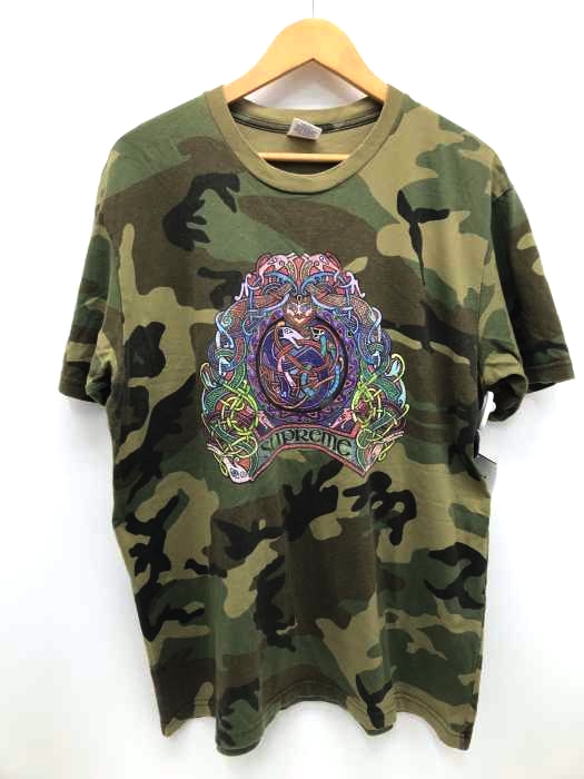 Supreme（シュプリーム） KNOT TEE WOODLAND CAMO メンズ トップス