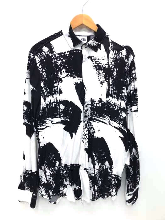ZARA(ザラ) 総柄シャツ メンズ トップス
