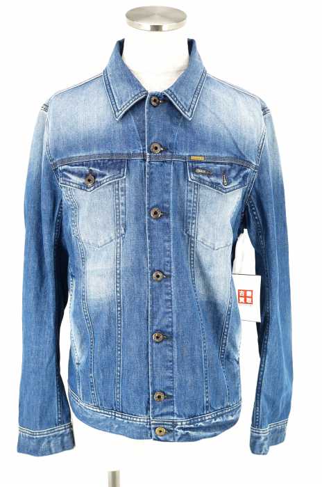 DIESEL （ディーゼル） 加工デニムジャケット Gジャン メンズ アウター