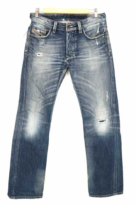 DIESEL （ディーゼル） イタリア製 LARKEE クラッシュデニム メンズ パンツ