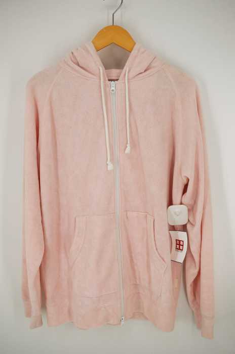 STUSSY （ステューシー） パイル地 ジップアップパーカー メンズ トップス