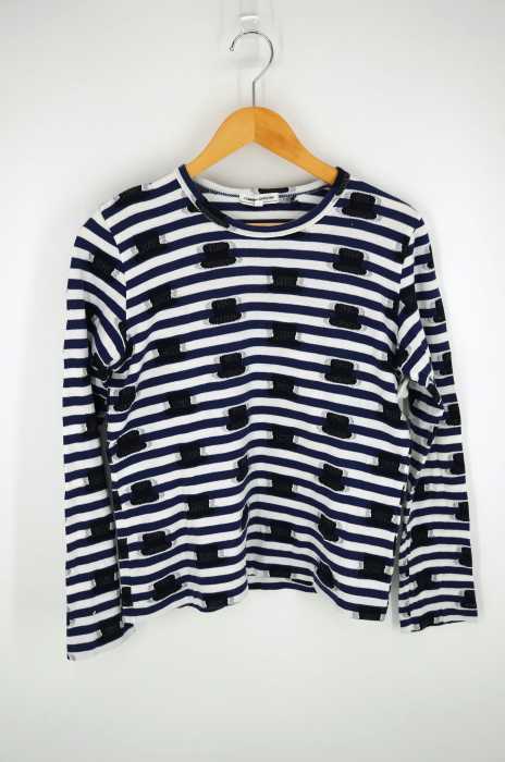 COMME des GARCONS （コムデギャルソン） ボーダーカットソー レディース トップス