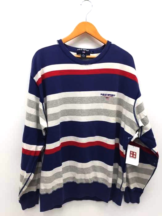 POLO SPORT RALPH LAUREN（ポロスポーツラルフローレン） ロゴ刺繍ボーダーカットソー メンズ トップス