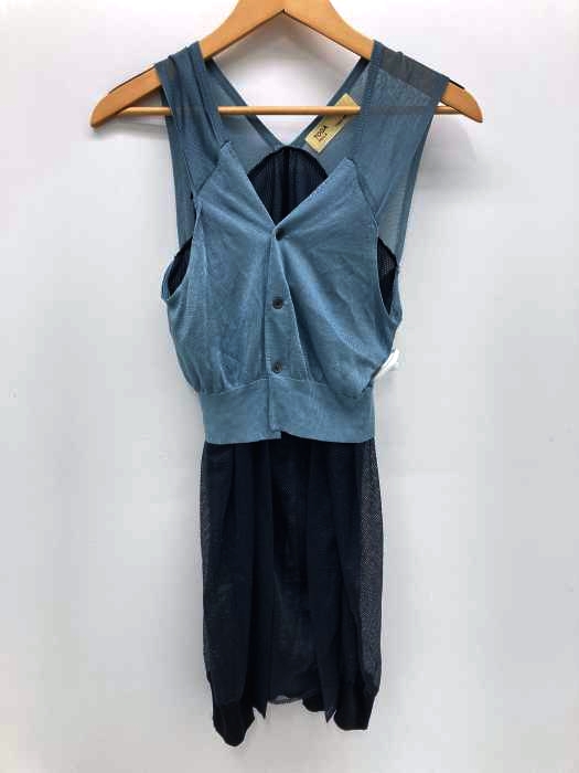 TOGA PULLA（トーガプルラ） メッシュ切替 ノースリーブワンピース レディース ワンピース