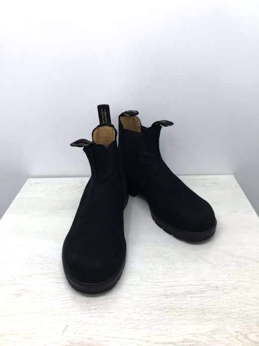 Blundstone（ブランドストーン） 撥水エンボス加工ヌバックレザーサイドゴアショートブーツ メンズ シューズ