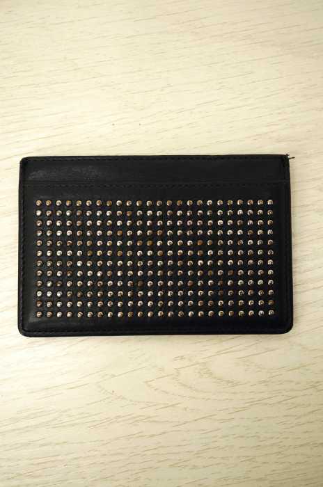 SAINT LAURENT PARIS （サンローラン パリ） スタッズレザーカードケース メンズ バッグ