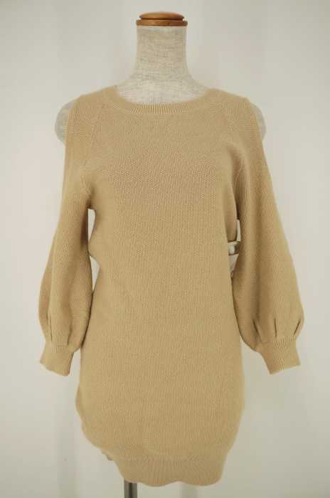 Dazzlin ダズリン オープンショルダーニットワンピース レディース ワンピース ブランド古着買取販売バズストア