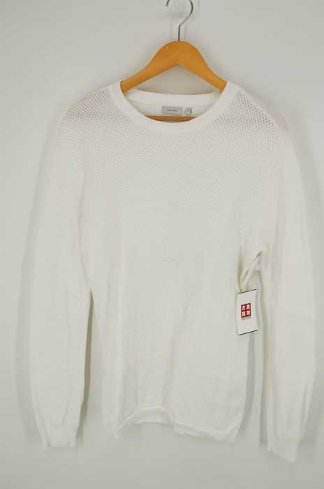 CALVIN KLEIN（カルバンクライン） ワッフルセーター メンズ トップス