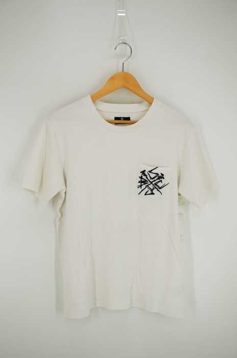 Subciety （サブサエティ） 刺繍入り 胸ポケット メンズ トップス