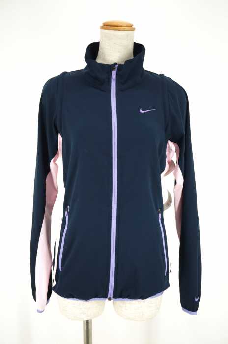 NIKE （ナイキ） DRIーFIT スウッシュ アンラインドデタッチャブルウーブンジャケット レディース トップス