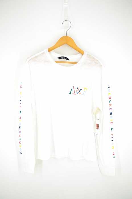 Abercrombie & Fitch（アバクロンビーアンドフィッチ） アームプリントカットソー レディース トップス