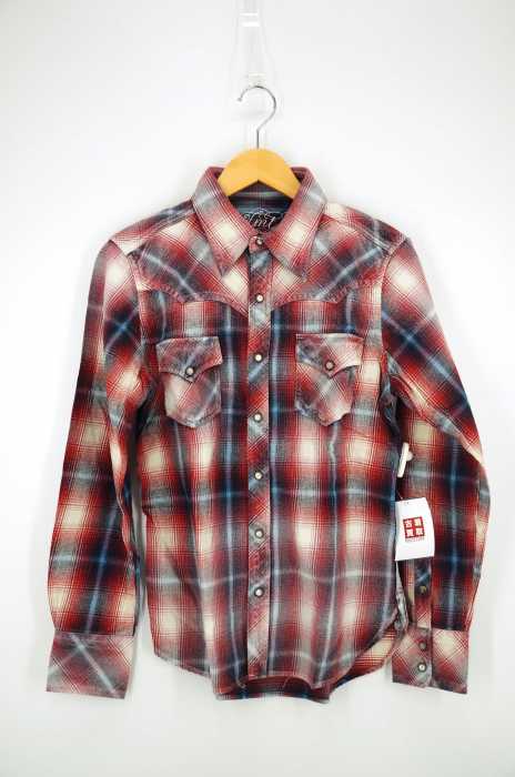 TMT（ティーエムティー） L/SL OMBRE CHECK SHIRT メンズ トップス