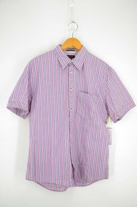 Paul Smith (ポールスミス) ストライプ半袖シャツ メンズ トップス