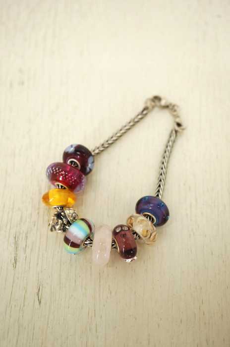 USED古着 （ユーズドフルギ） SLAA 925 ストーンブレスレット  