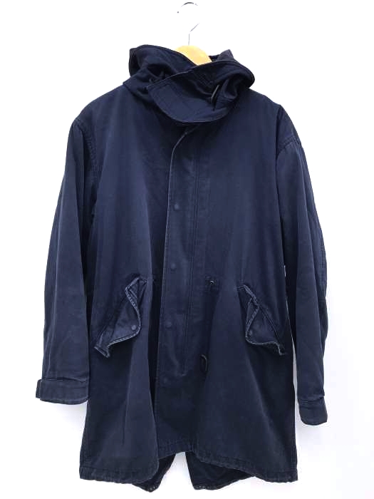 Adam et Rope（アダムエロペ） ファーライナー付きモッズコート メンズ アウター