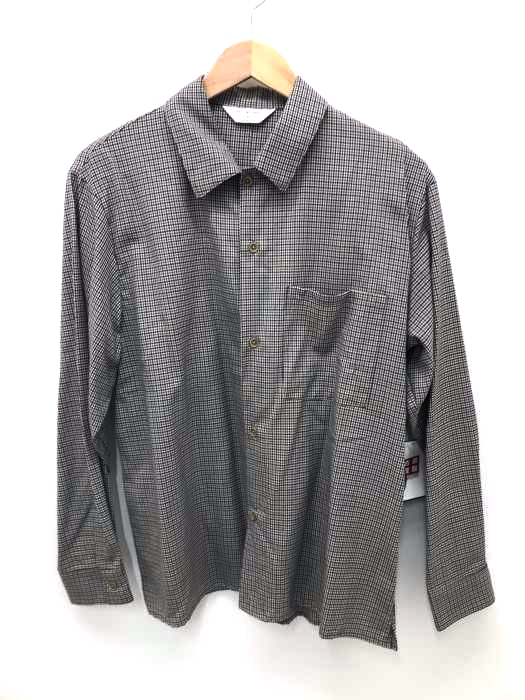 STILL BY HAND（スティルバイハンド） WASHABLE WOOL OVER SHIRT メンズ トップス