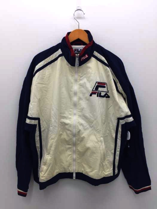 FILA(フィラ) 90S トリコカラーナイロンジャケット メンズ アウター