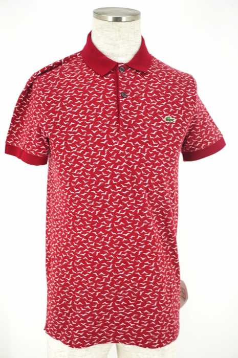 Lacoste LVE (ラコステライブ) ワンポイント半袖ポロシャツ メンズ トップス