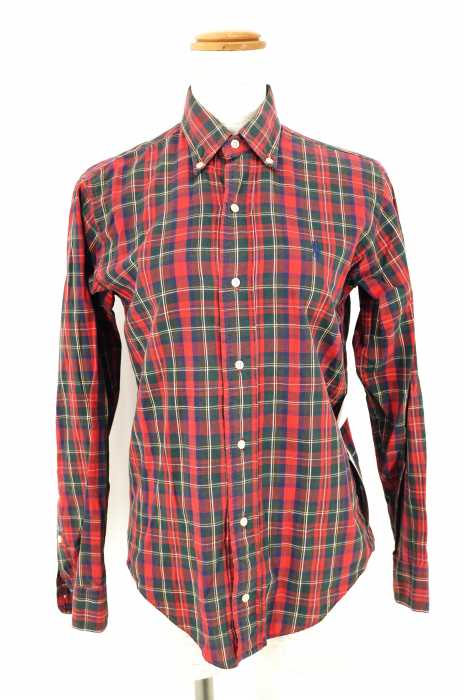 Polo by RALPH LAUREN （ポロバイラルフローレン） チェック柄ボタンダウンシャツ レディース トップス
