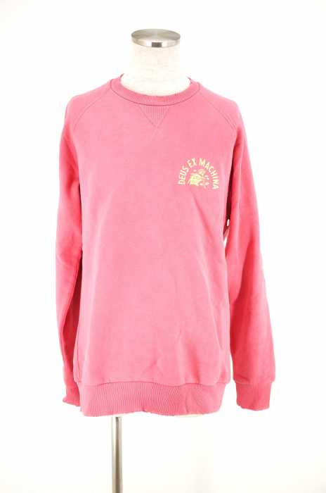 Deus Ex Machina （デウスエクスマキナ） SUNBLEACHED ENTHUSIASM CREW ダメージ加工スウェット メンズ トップス