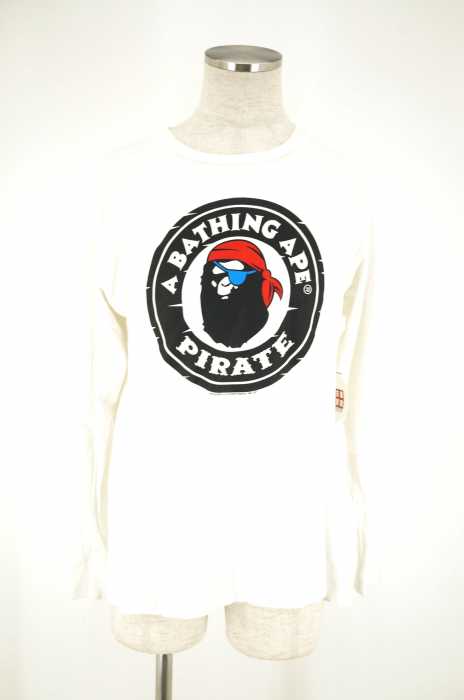 A BATHING APE （アベイシングエイプ） PIRATE パイレーツ プリントカットソー メンズ トップス