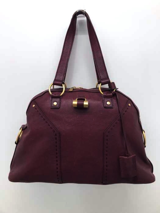 Yves Saint Laurent rive gauche（イヴサンローランリヴゴーシュ） ミューズバッグ レザーハンドバッグ レディース バッグ
