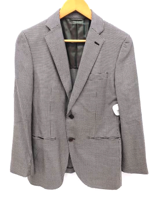 THE SUIT COMPANY（スーツカンパニー） 千鳥格子柄テーラードジャケット メンズ アウター