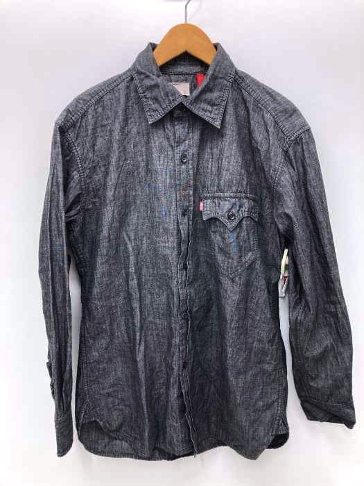 Levis（リーバイス） ブラックデニムシャツ メンズ トップス