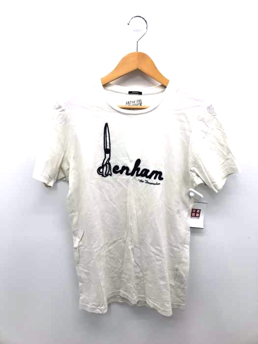DENHAM(デンハム) 刺繍入り クルーネックTシャツ メンズ トップス