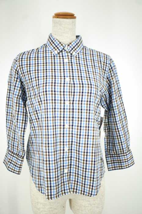 KAMAKURA SHIRT (カマクラシャツ) チェック柄ボタンダウンシャツ レディース トップス