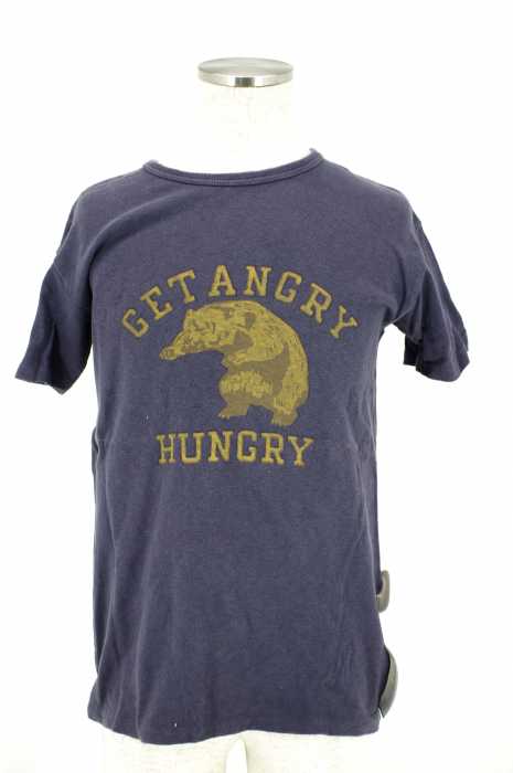 Inpaichthys kerri (インパクティスケリー) GET ANGRY HUNGRYプリントTシャツ メンズ トップス
