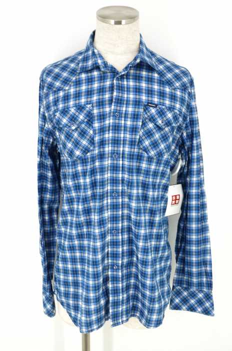 DIESEL （ディーゼル） チェック柄長袖シャツ メンズ トップス